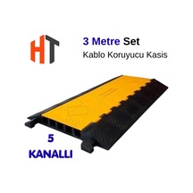 5 Kanallı Hız Kesici Seti - Kablo Koruyucu 3 Metre