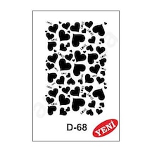 D-68 Artebella Stencil 20X30 Cm
