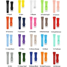 Honor Watch Gs Pro Tırtıklı Silikon Kordon Kayış