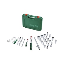 Bosch 56 Parça 1/4'' + 1/2'' Cırcırlı Somun Sıkma Seti - 1600A02Z9G