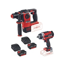 Einhell Herocco 18 V Kırıcı İmpaxxo 18/400 Somun Sıkma 2 x 4.0 Set