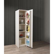 Çok Amaçlı Tekli Kiler Erzak Dolabı 45x52x180cm 001