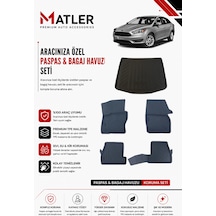 Ford Focus 2015 Model 4d Ekstra Havuzlu Paspas Ve Bagaj Havuzu Set