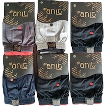 Anıt 1146 Erkek Boxer Düğmeli Penye Boxer 6'Lı Paket Anıt 1146 Erkek Boxer Düğmeli Penye Boxer 6'Lı Paket