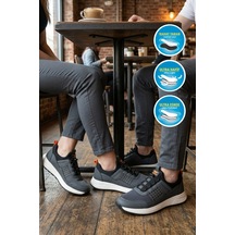 Walkway Motano G Füme Fileli Hafif Esnek Unisex Spor Ayakkabı