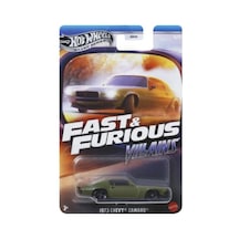 Fast & Furious Villains 1973 Chevy Camaro Jby37 Çok Renkli