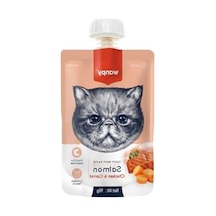 Taze Somonlu Ve Tavuklu Kedi Et Ezmesi 90 Gr 100 G