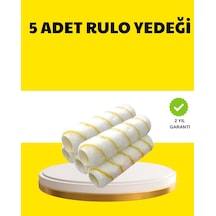 Mey İthalat 5 Li İnce İşçilik Boya Rulo Seti Pürüzsüz Ve Eşit Kaplama