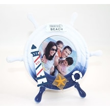 Ahşap Marin Dümenli Çerçeve Model 2 Renkli