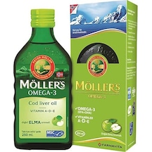 Möllers Balık Yağı Şurubu Elma Aromalı 250 ML