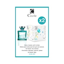 Cecile İris Kadın Parfüm EDT 2 x 100 ML