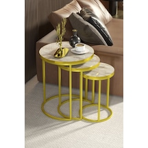 Zigon Sehpa C Lüx Gold Efes Çok Renkli