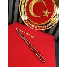 Ateş Kehribar Tesbih Vip Serisi Eflatun Renk