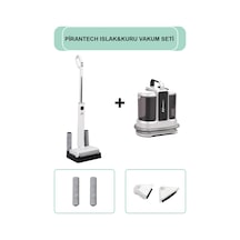 PiranTech KT-703 Koltuk ve Halı Yıkama Makinesi + M-210 Şarjlı Islak & Kuru Zemin Temizleyici PiranTech KT-703 Koltuk ve Halı Yıkama Makinesi + M-210 Şarjlı Islak & Kuru Zemin Temizleyici