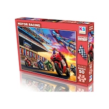 Ks Games Puzzle Motor Racing 50 Parça
