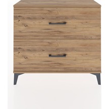 Arges Şifonyer 2 Çekmeceli 88x30x80 Çam-çam Çam