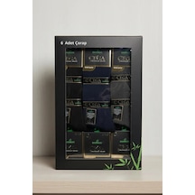Alfa Aksesuar 03 Çega Bambu Erkek Soket Çorap Asorti Renk 6 Adet Sarı