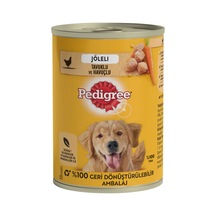 Pedigree Tavuklu Konserve Yaş Mama 400 G - 4 Adet Tarı