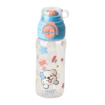 H2o Sevimli Desenli Polikarbon Matara 650 Ml Mavi
