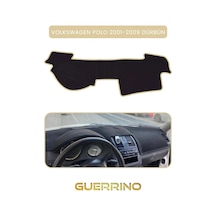Volkswagen Polo 2001-2009 Dürbün Torpido Koruma Halısı Bej Kenar
