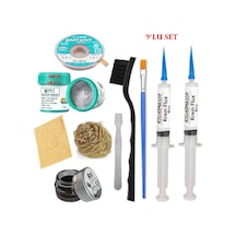 Best Krem Lehim 183 C 50gr Havya Uc Temizleyici Flux Lehim Toplama Cp-3515 Lehim Emme Teli Spatula Seti05
