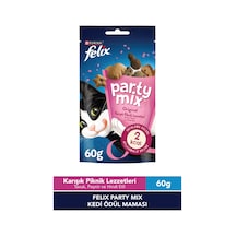 Felix Party Mix Karışık Piknik Lezzetleri Kedi Ödül Maması