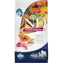 N&D Tropical Selection Düşük Tahıllı Kuzulu Tropikal Meyveli Orta Büyük Irk Yetişkin Köpek Maması 2 KG