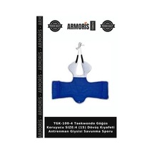 Tgk-100-4 Taekwondo Göğüs Koruyucu Sıze:4 15 Dövüş Kıyafeti Antrenman Giysisi Savunma Sporu Çok Renkli