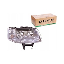 Ön Sağ Far Çift Reflektörlü Vw T5 Caravelle 2004-2010 Depo