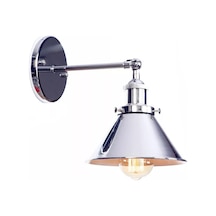 Mylights Gümüş Mafsalı Aplik Modern Aplik Gümüş