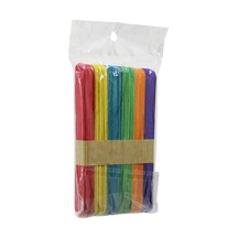 Lb Renkli - 1000 Adet Ahşap Elişi - Dil Çubuk 15cm X 1.8cm Çok Renkli