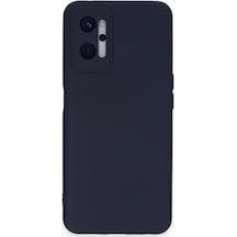 Realme 9i 4g Uyumlu Kılıf Nano İçi Kadife Silikon - Lacivert