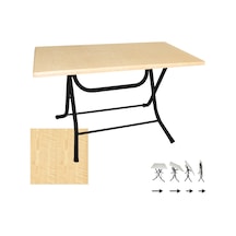 Klasik Katlanır Werzalit Tabla Masa 80x140
