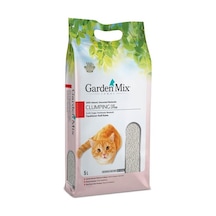 Garden Mix Parfümsüz İnce Topaklaşan Bentonit Kedi Kumu 5 L