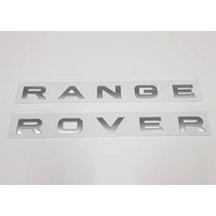 Range Rover Kaput Ve Bagaj Yazısı Arması