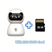 Willowhaven C9-5-32g Hd Çocuk Güvenlik Kamerası İki Yönlü Ses Gece Görüşü Hareket Algılama Otomatik Takip 5g Wifi Ev Güvenliği