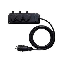 Uzatma Kablosu 10 Metre 3x1,5 Mm Ttr Kablo Cca Siyah 1
