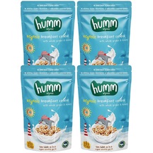 Humm Organic Tam Tahıllı & Ballı Organik Kahvaltılık Gevrek 4 x 80 G