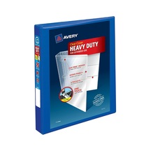 Avery Dennison Ağır Hizmet Tipi Görünüm Klasörü 2,54 Cm, Çok Renk