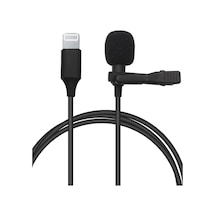 Newface Lightning 2 Metre Double Mikrofon - Siyah Newface Lightning Mikrofon