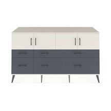 Kronos Konsol 4 Raflı 6 Çekmeceli 4 Kapaklı 176x59x99 Aytaşı-ayta Aytaşı-aytaşı/antrasit