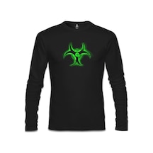Nuclear Reactor Siyah Erkek Sweatshirt