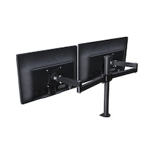 Triline Lcd Monıtör 2Li Led Tv Full Hareketli Çelik Masa Tutucu