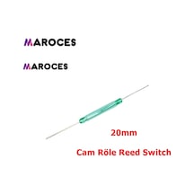 Ic-228 Cam Reed Swıtch Röle 20Mm 2Cm İndükleme Manyetik Anahtar 50 Adet