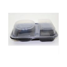 2 Bölmeli Hamburger Kabı Set - V410 50 Adet