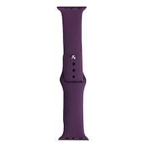 Zore Watch 7 45mm Band Serisi Klasik Kordon Silikon Strap Kayış-violet