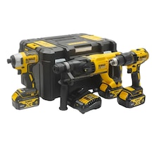 Dewalt DCK369M3T 18V XR 3x4.0AH Kömürsüz 3 Parça Kit