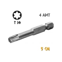 Kupa Tyson Vidalama Ucu Bits Uç - T30 Tork - 5 Cm. - 4 Adet