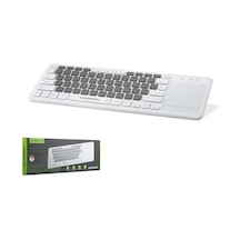 Hadron Hdx2505w Dual Mode Touch Pad Smart Klavye 2.4 Ghz Bluetooth 5.0 Beyaz Antrasit
