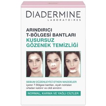 Diadermine Karma ve Normal Ciltler İçin Arındırıcı T Bölgesi Burun Bandı 6'lı